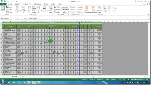 Cara Mengatasi Table yang terpotong saat Memprint Lewat Microsoft Excel Yang Terbukti Berhasil
