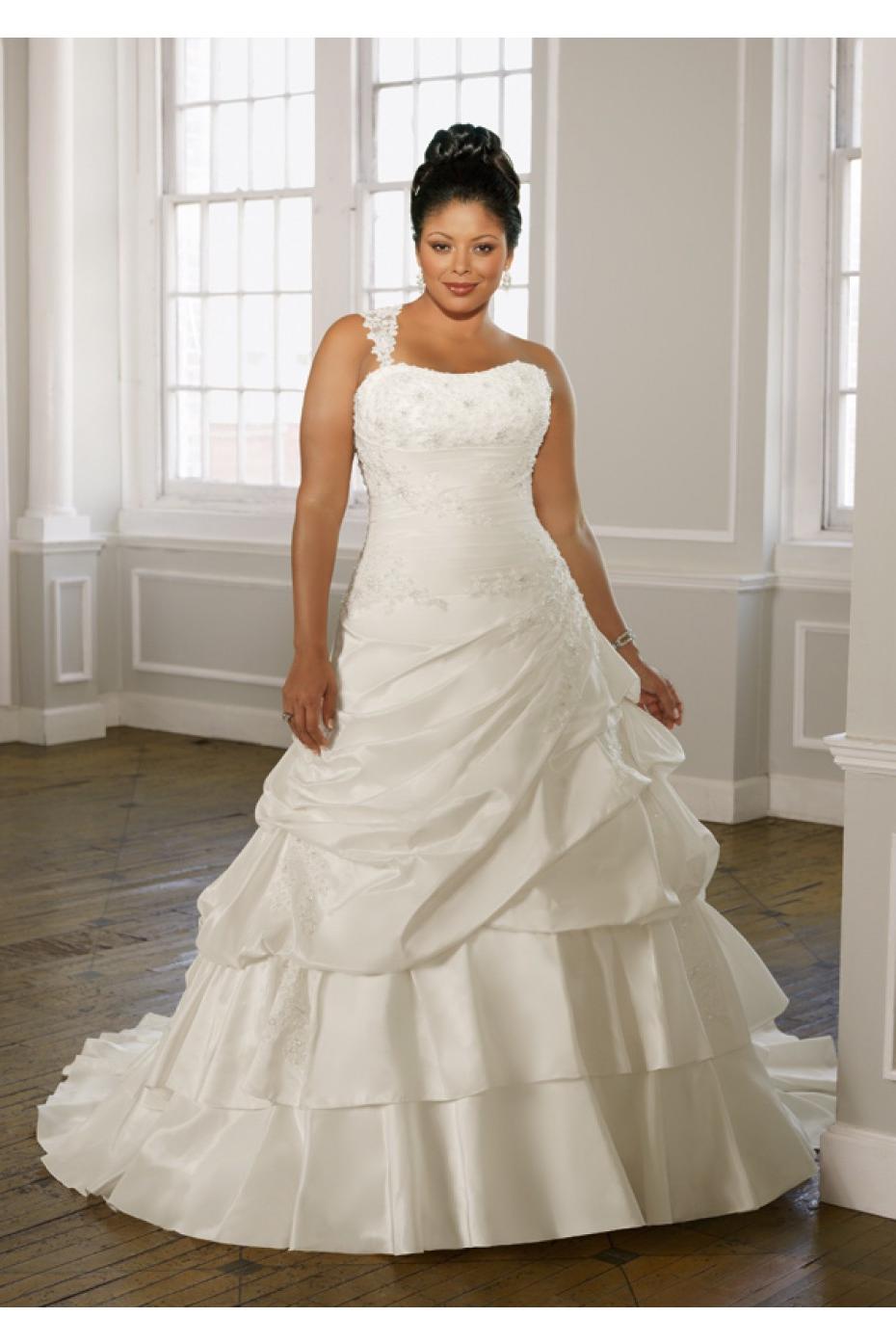 3098 Taffeta Wedding Dress