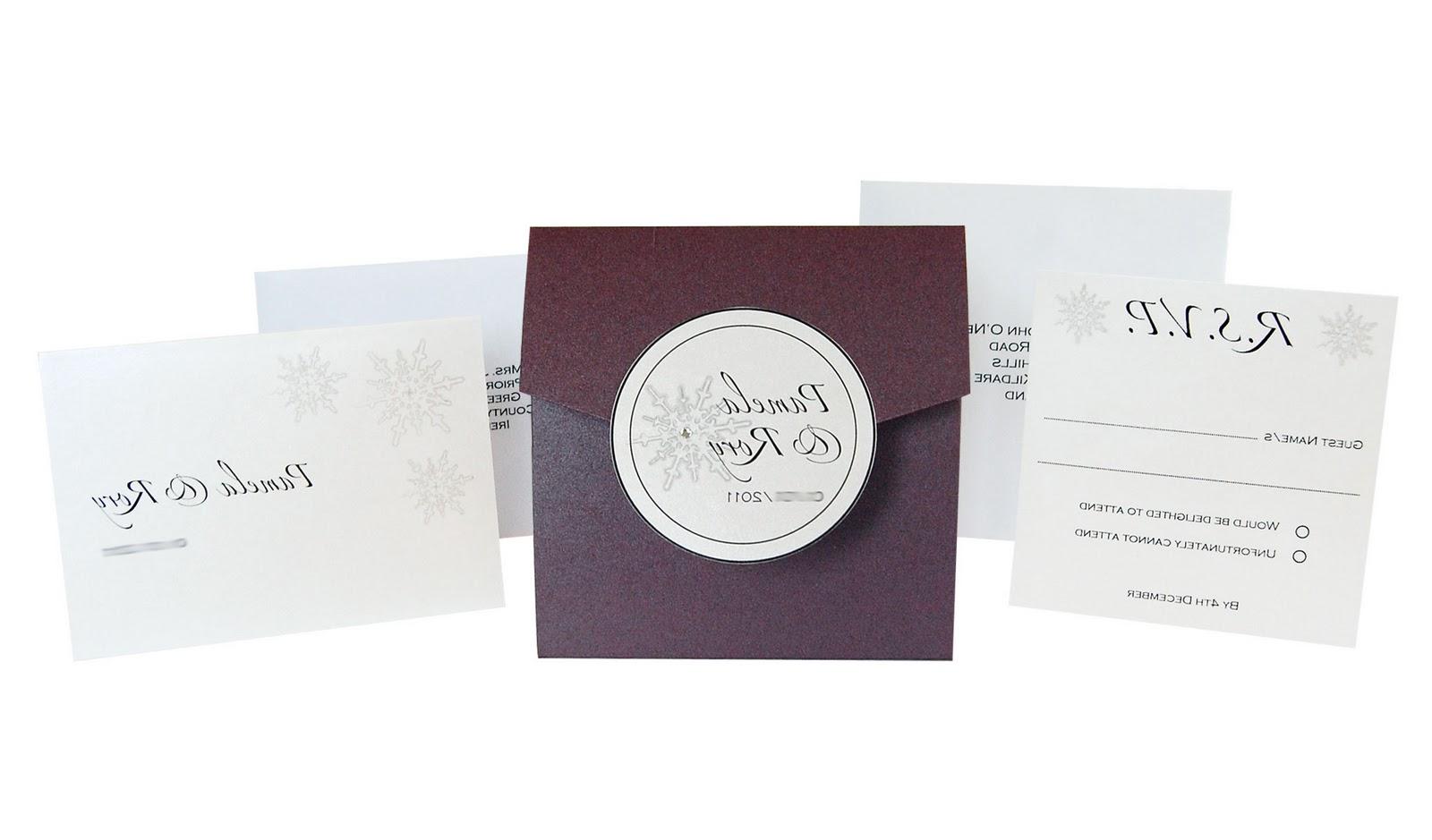 Pocket-Fold Invitations,