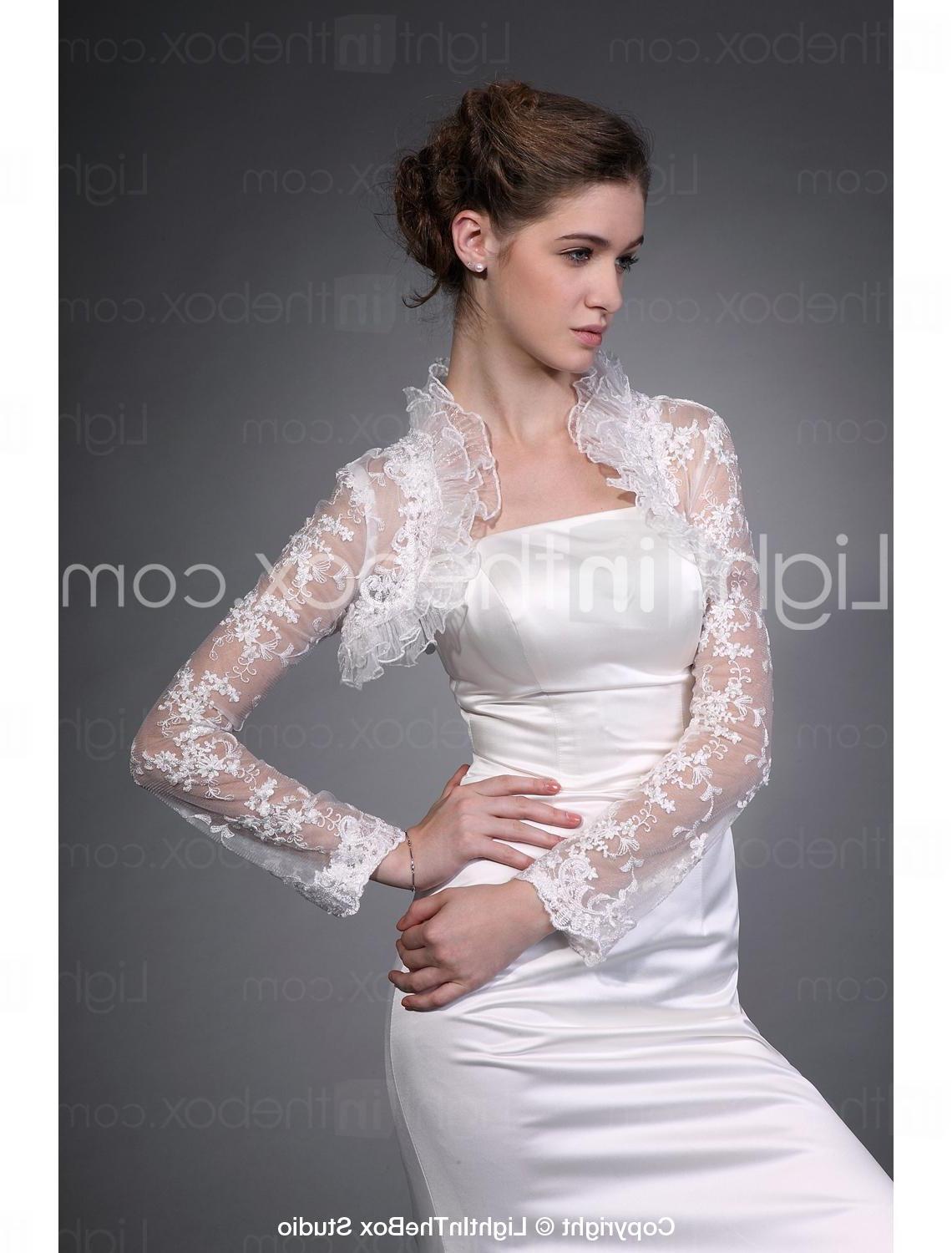 Long Sleeves Lace Bridal