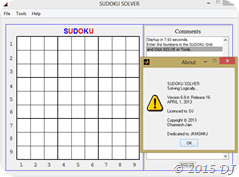 SuDoKu Solver v6.8