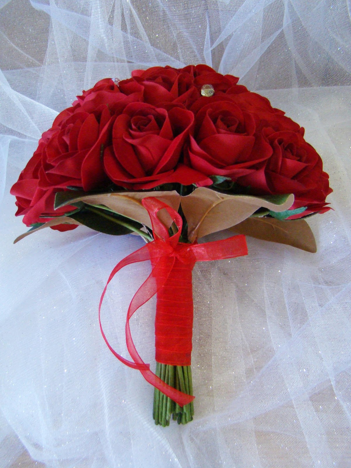 Merlot Red Rose Bouquet