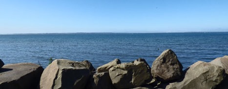 Columbia River looking south to Oregon