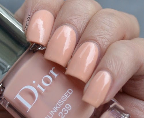 Dior Vernis - Sunkissed 239 Tie Dye Review Swatch (2)