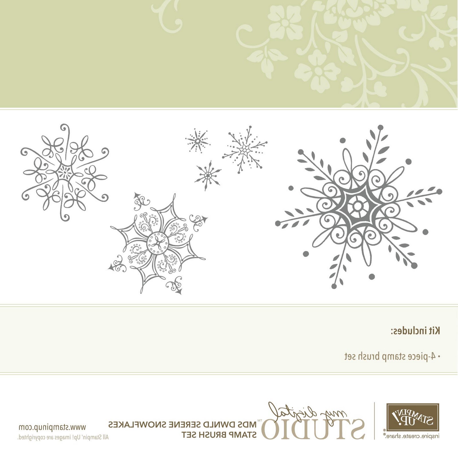 123981, Serene Snowflakes