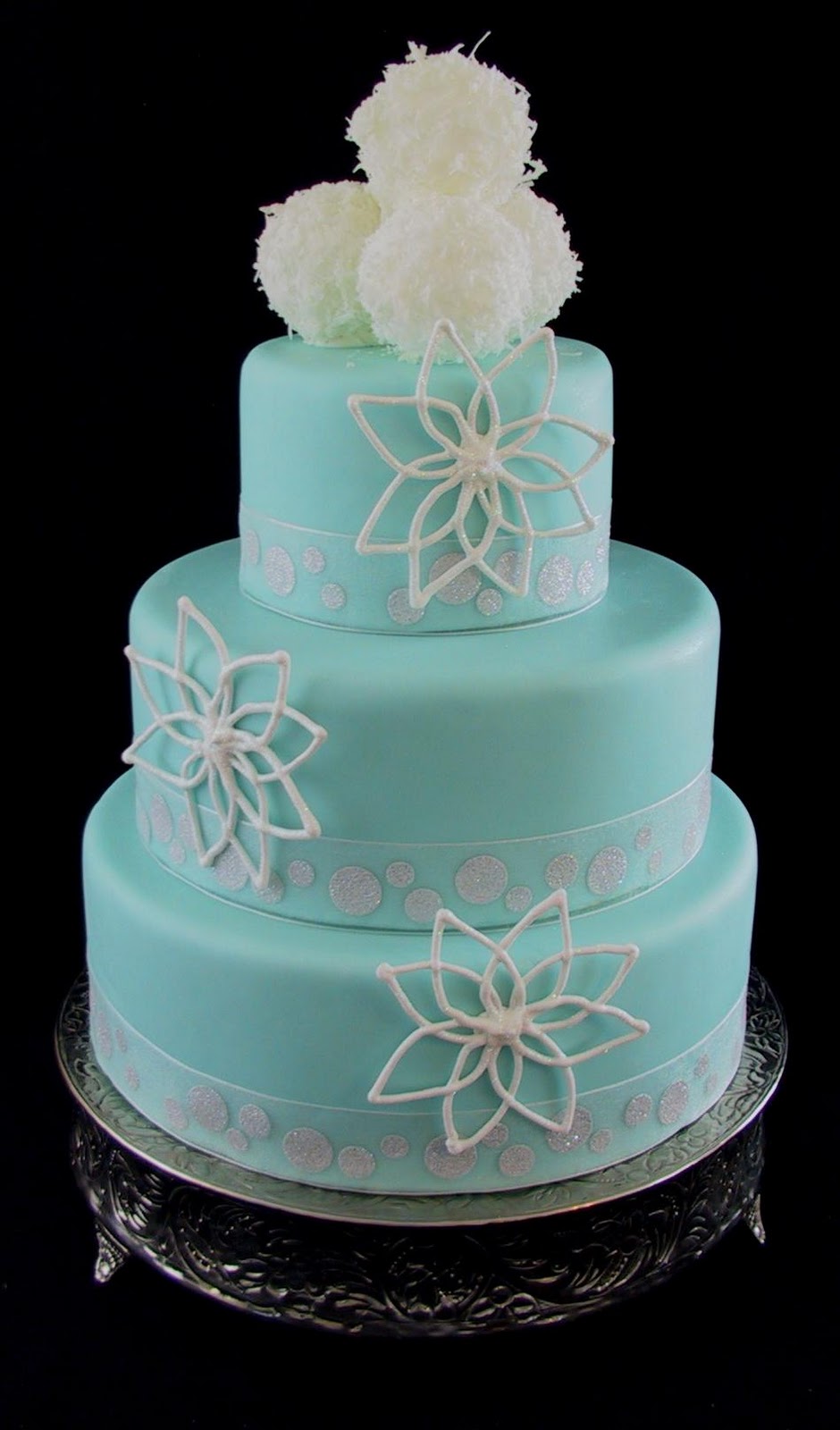 Fondant Wedding Cake Tiffany