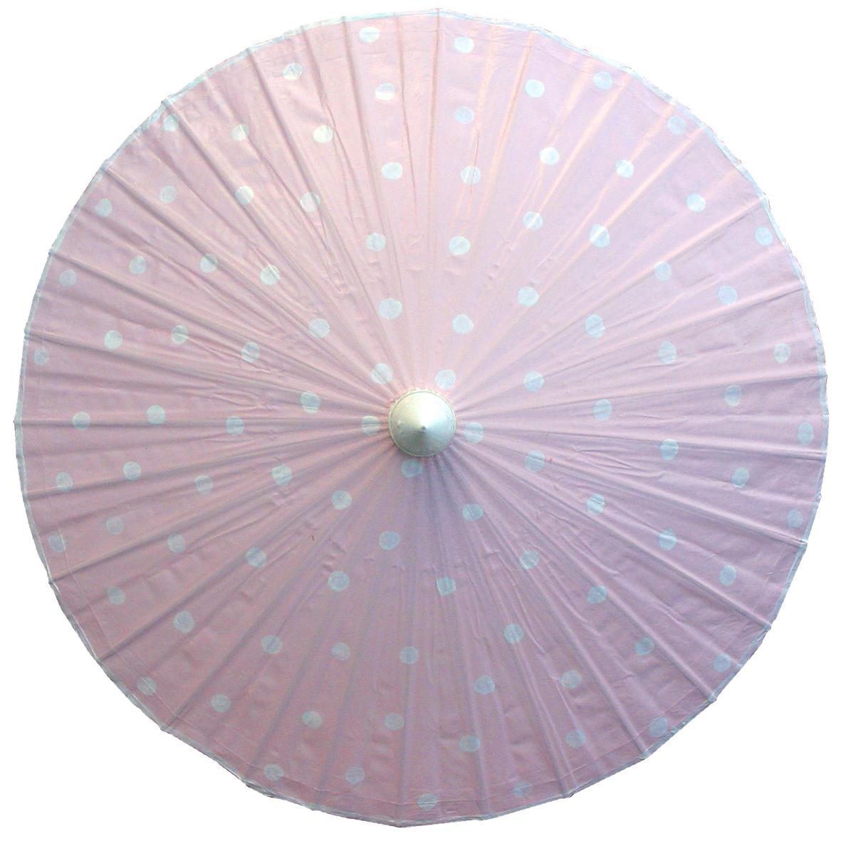 82cm Pale Pink with White