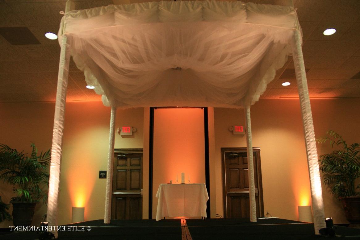 A Chuppah is a canopy under