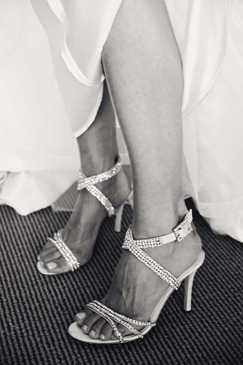 diamante vintage wedding shoes