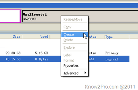 การแบ่ง Partition บน Windows ด้วยโปรแกรม EASEUS Partition Home Edition