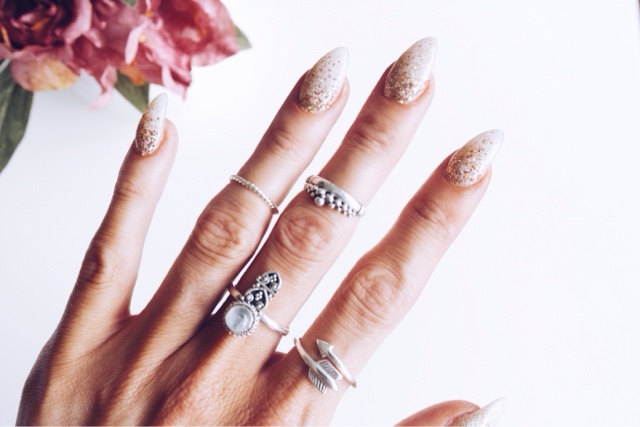 regal rose rings, fashion blogger, devoted to pink, tribal rings