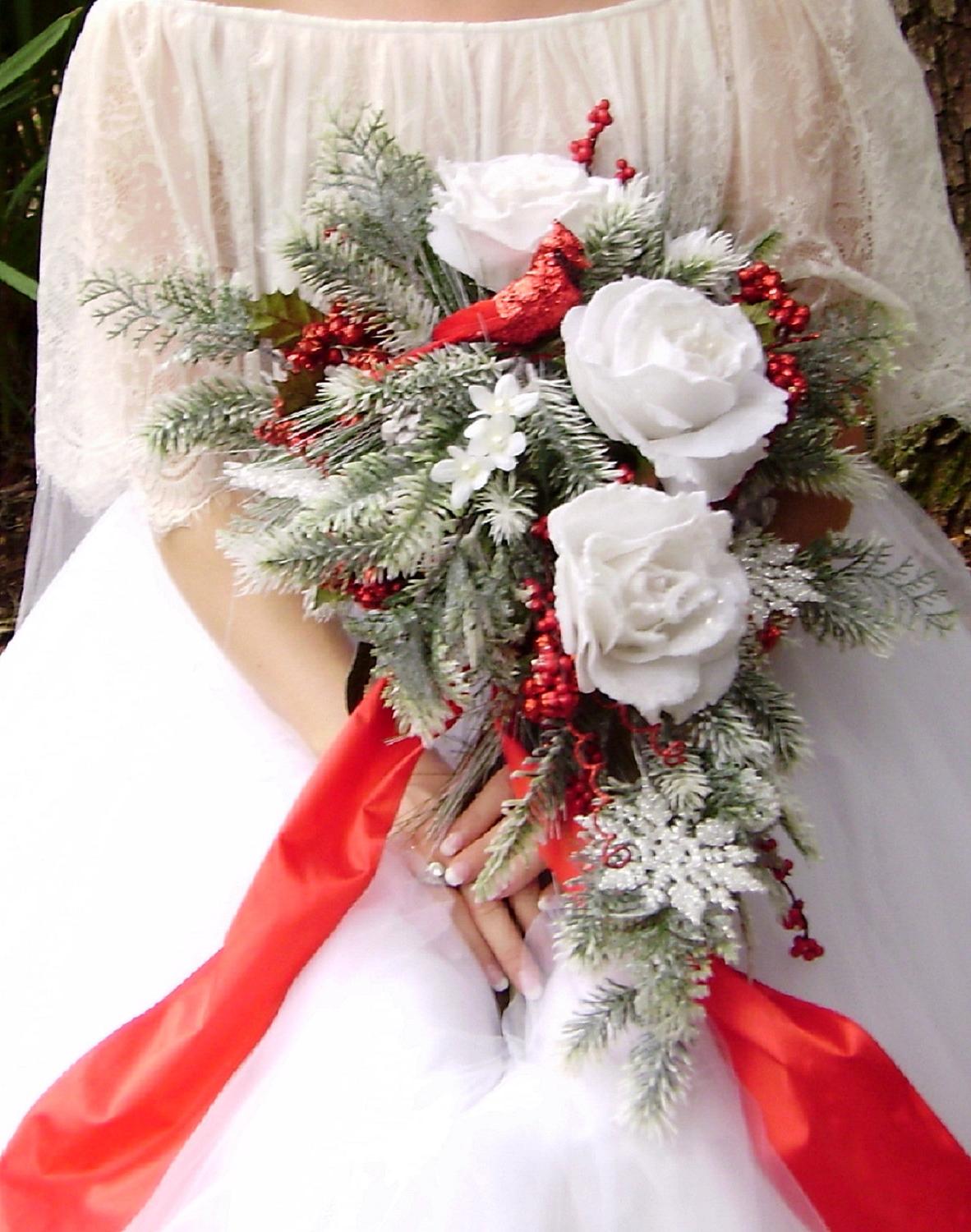 Winter Romance wedding bride