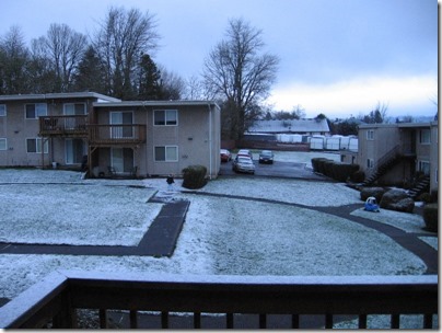 IMG_0121 Snow in Milwaukie, Oregon on January 28, 2008