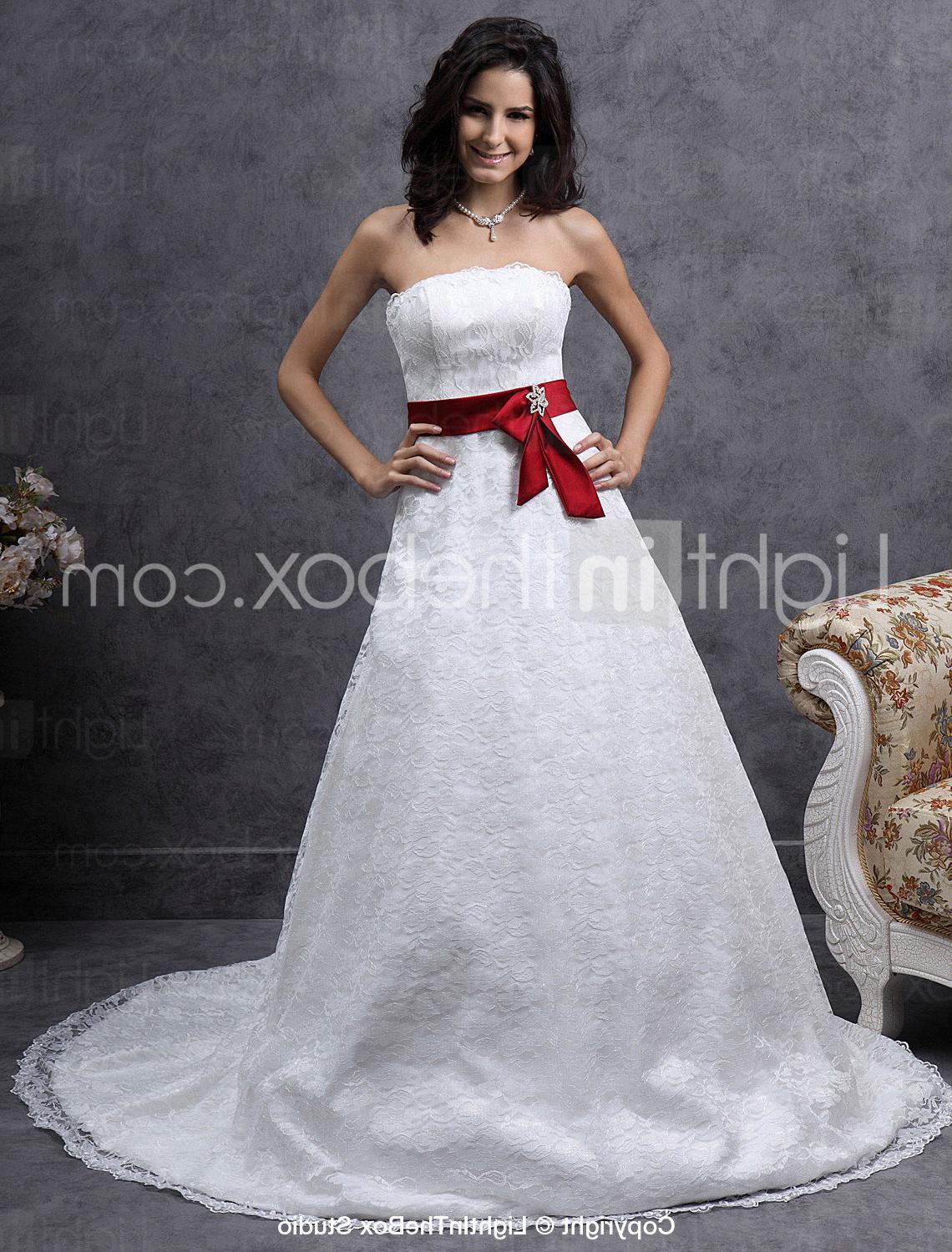 Satin Lace Wedding Dress