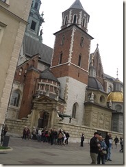 Wawel, Kathedrale, Abschiedsessen in Krakau 001