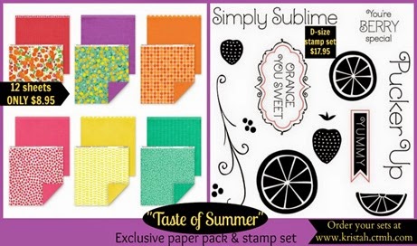 Taste of Summer_paper   stamp_PicMonkey Collage