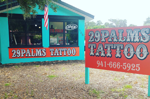 Tattoo Shop «29 Palms Tattoo», reviews and photos, 506 Manatee Ave E, Bradenton, FL 34208, USA