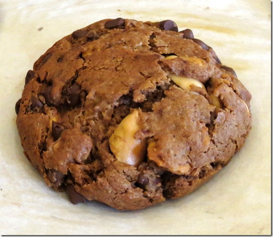 Chocolate PB2 Granola Chocolate Chip Cookies (Gluten Free) 3