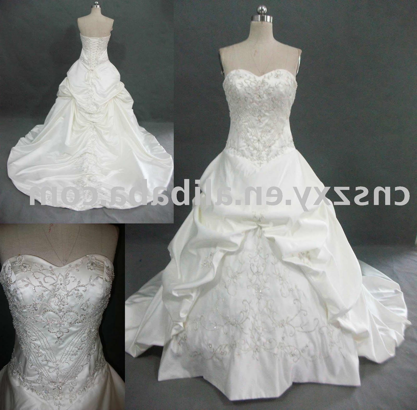 traditional wedding gown