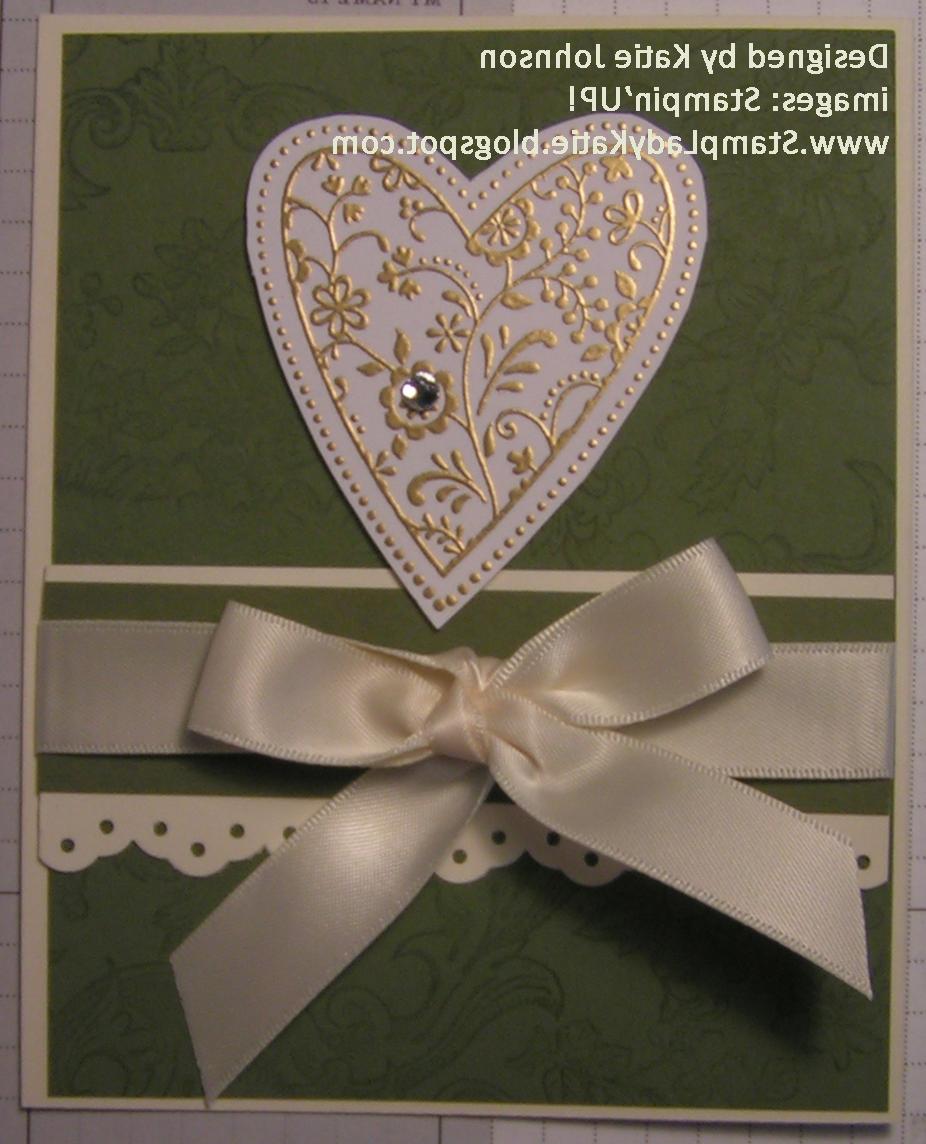 Here is a card we made at the