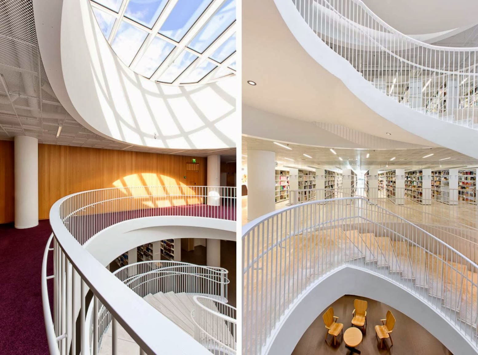 Helsinki University Main Library by Anttinen Oiva Architects