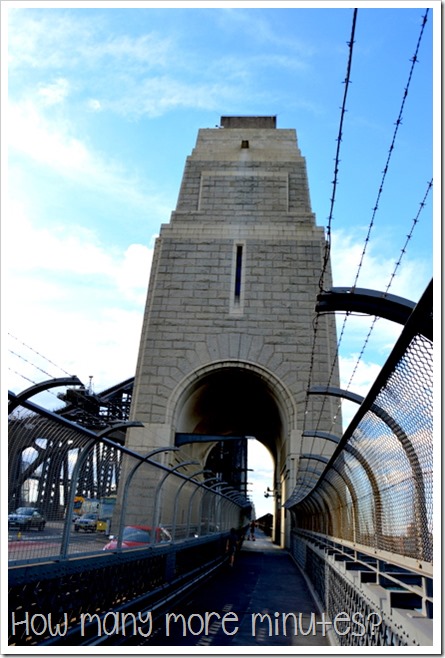 Sydney: Climbing the Bridge ~ How Many More Minutes?