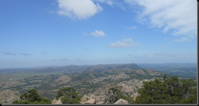 view from on top of Mt. Scott