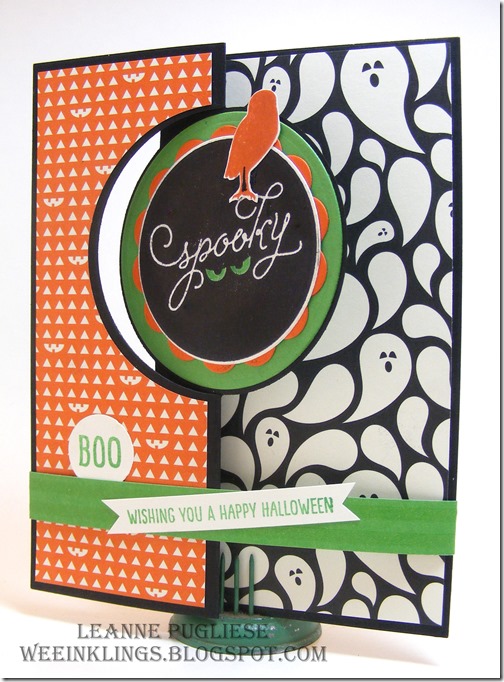 LeAnne Pugliese WeeInklings Paper Players 265 Among The Branches Halloween Stampin UP