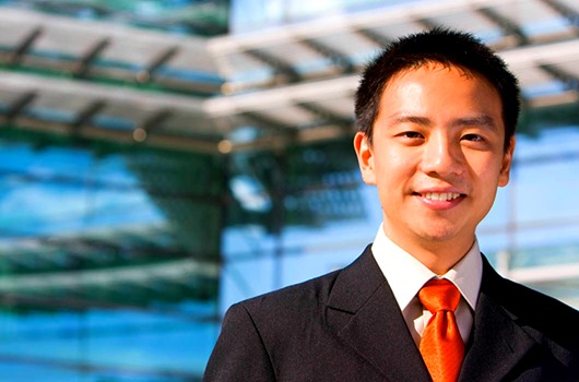 Asian chinese business man Asian chinese business man