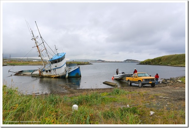 150907_Adak_launching_Elaines_boat_WM