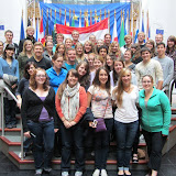 Our group in the European Parliament building