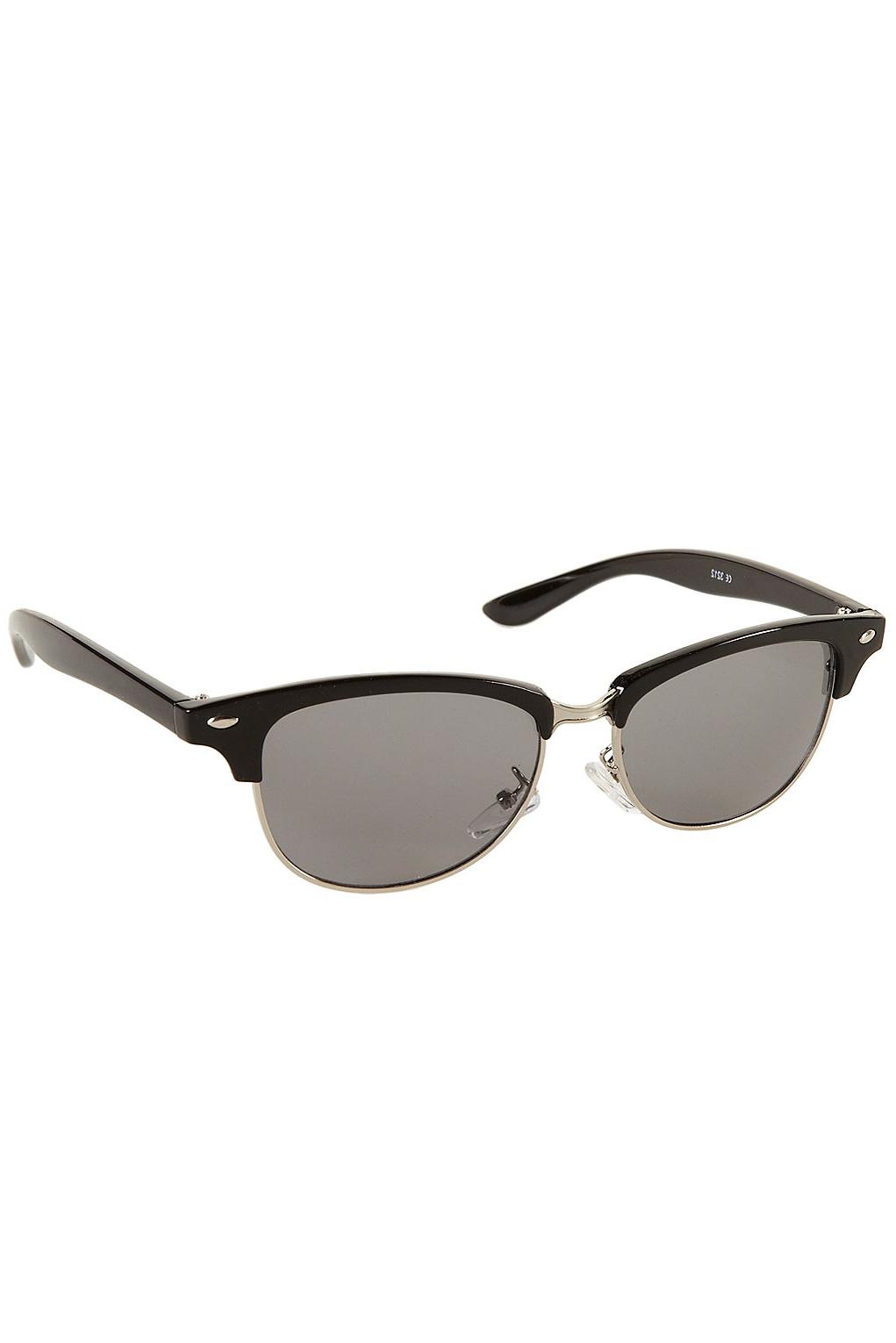 Eye Flat Top Sunglasses: