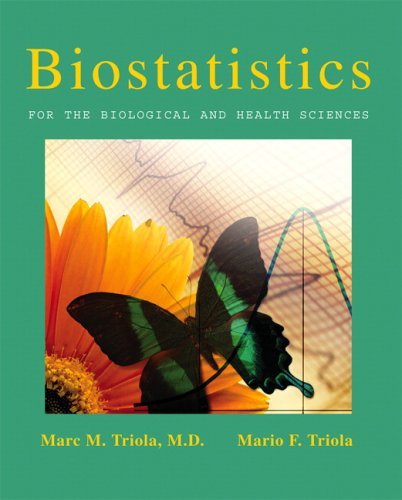 Most Popular Books - Biostatistics for the Biological and Health Sciences