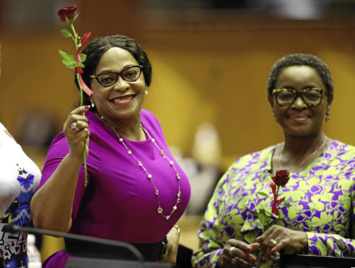 Former cabinet ministers Nomvula Mokonyane and Bathabile Dlamini are among ex-ministers who have opted for early retirement rather than to be backbenchers in parliament. /Esa Alexander