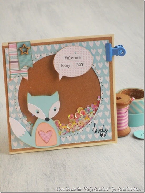 abbellimenti scrap-paillette-card-shaker-box-nascita-baby-by cafecreativo