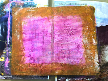 Linda Vich Creates: And Now For Something Completely Different! Art journal page illustrating the poem, "Mother To Son" by Langston Hughes.