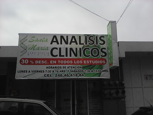 Laboratorio Clinico Santa Maria, Iturbide Poniente 36, San Onofre, Centro, Chiautempan, Tlax., México, Laboratorio | TLAX