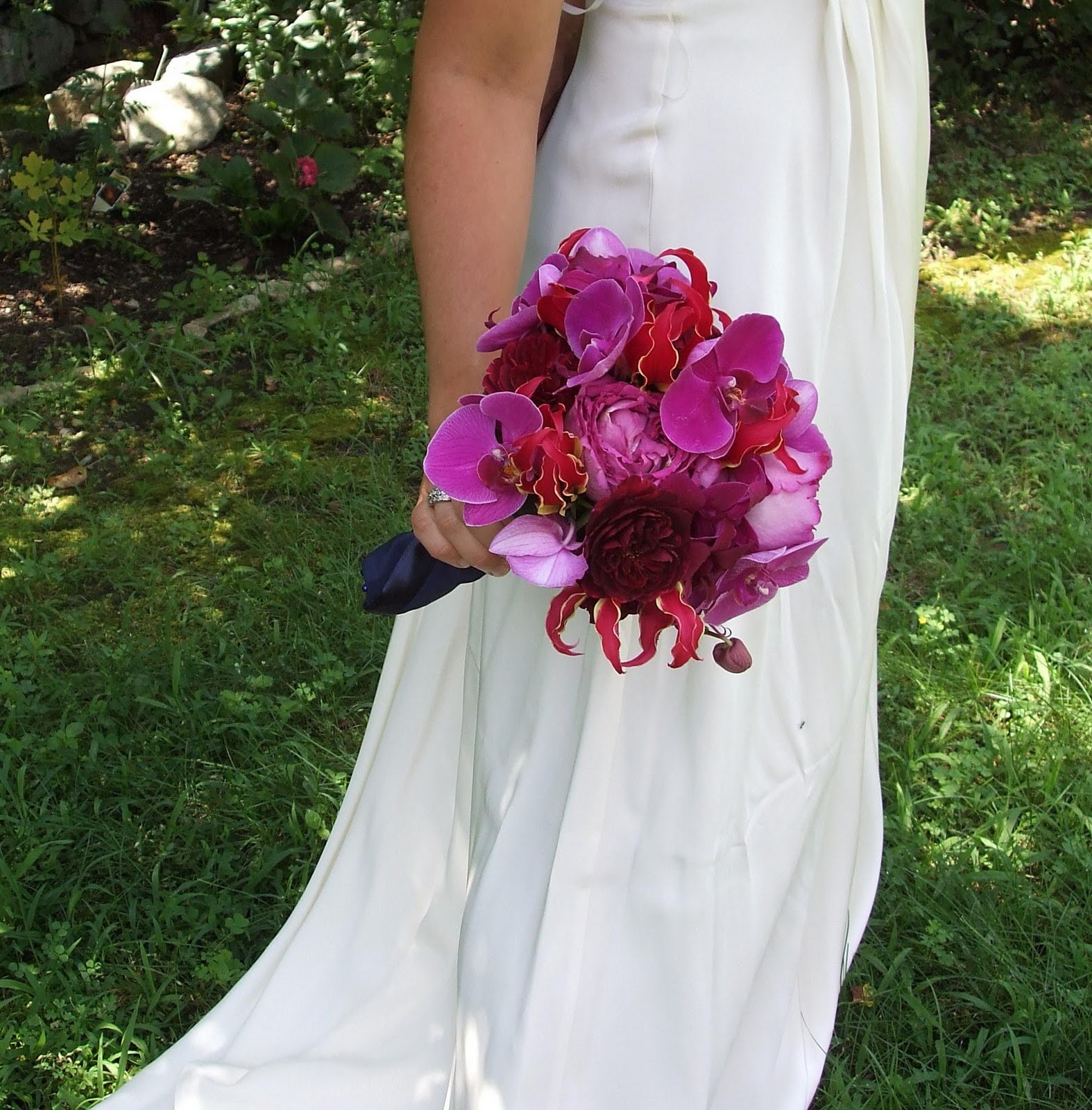 Bridal Bouquet from the side