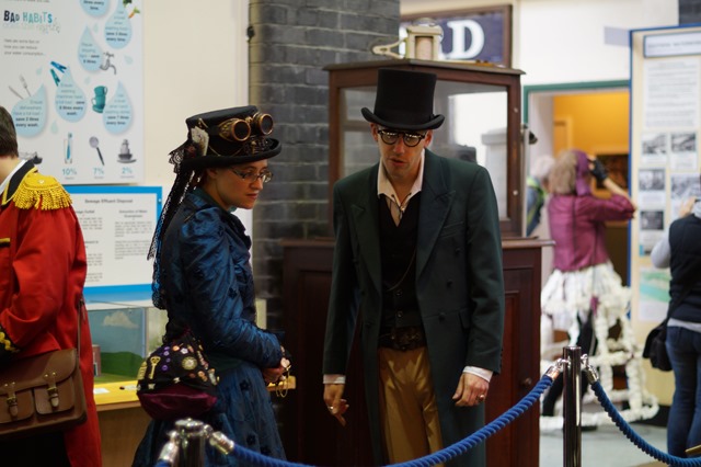 The League of Essextraordinary Gentlemen Steampunk event Essex at Museum of Power