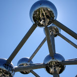 atomium in brussels in Brussels, Brussels, Belgium