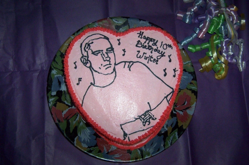 birthday cake for Eminem,