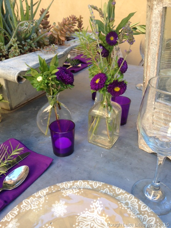 summer tablescape