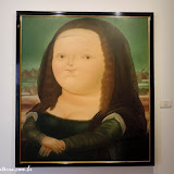 Mona Lisa by Botero - Museu Botero - Bogotá, Colômbia