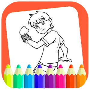 Download Coloring B-en 10 Cartoon For PC Windows and Mac