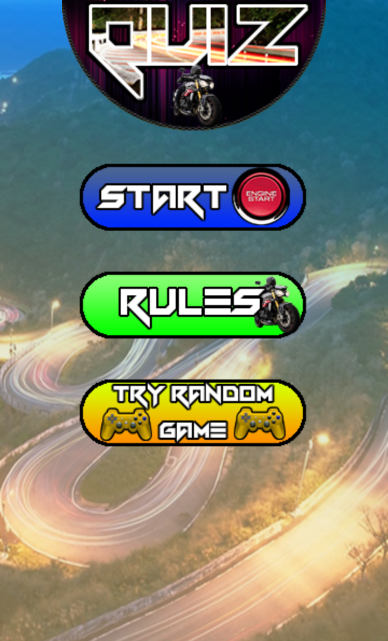 Android application Quiz for Speed Triple R Fans screenshort