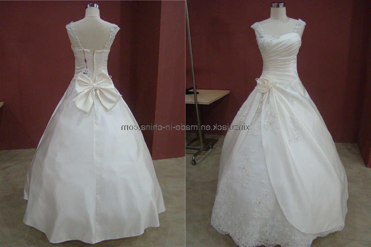 Wedding ball gown lace