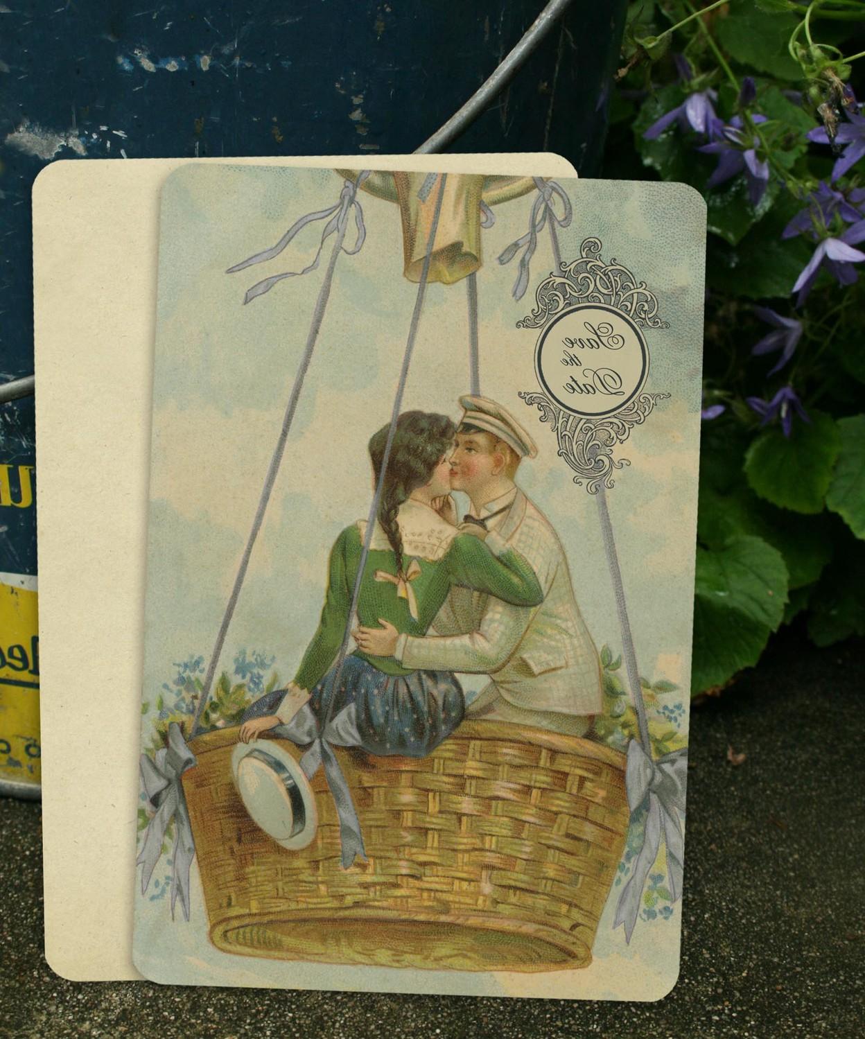 100 Vintage Save the Date or
