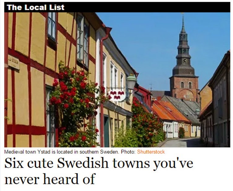 6 cute swedish towns