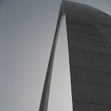 The St Louis Arch as we're right next to it 03192011c