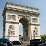 DSC06322.JPG - 17.06.2015. Paryż; Plac Charles de Gaulle – Etoile; Łuk Triumfalny